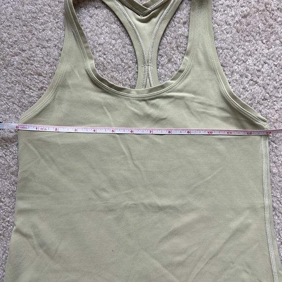 Lululemon Cool Racerback Tank - Yellow/Green - Picture 5 of 5